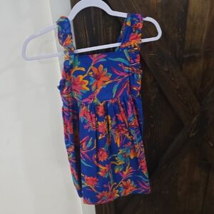 Crewcuts Blue Floral Dress